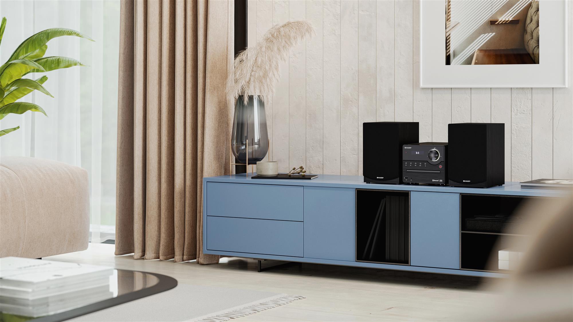 Микросистема Sharp Micro Sound System Black (XL-B512(BK)) Микросистема Sharp Micro Sound System Black (XL-B512(BK))