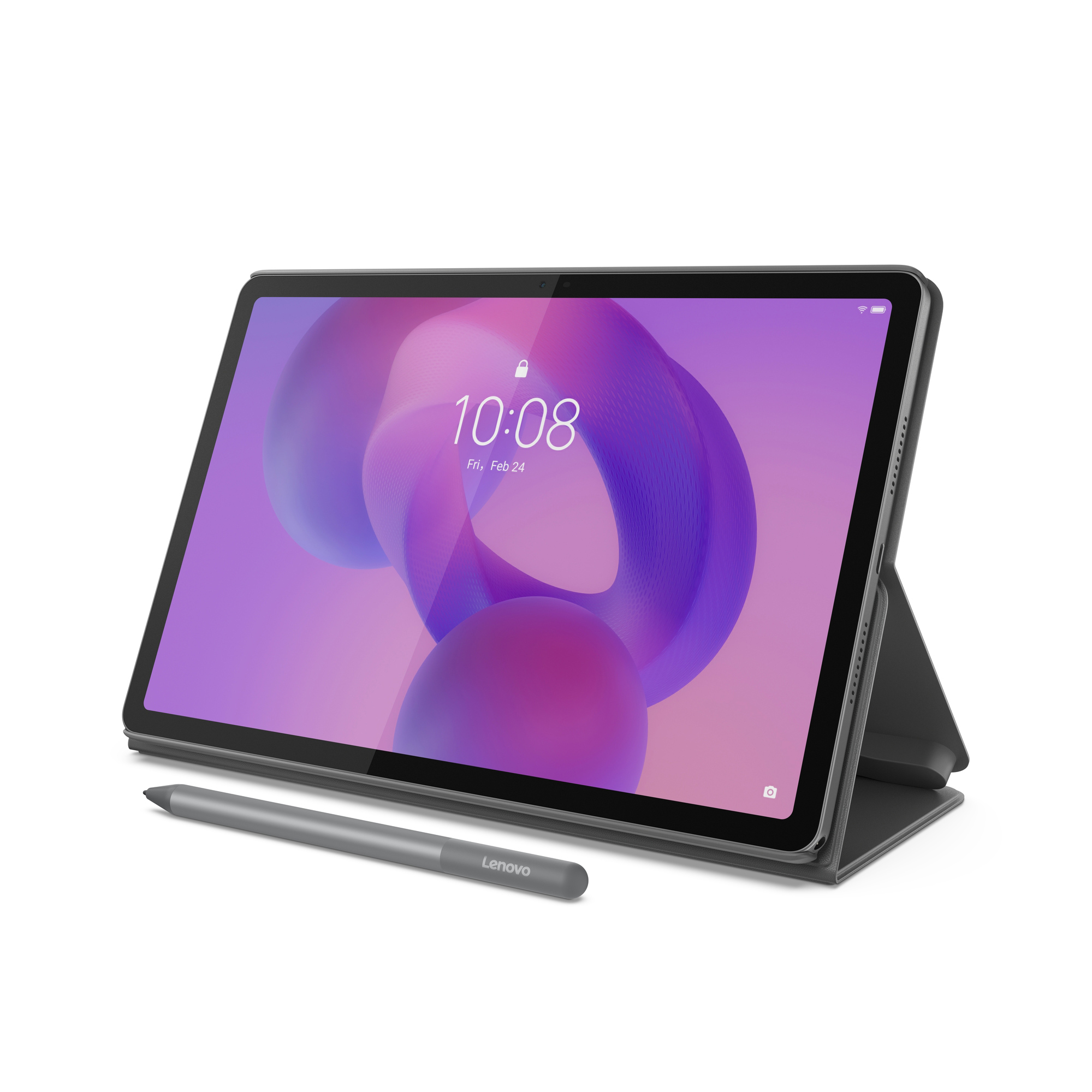 фото Планшет Lenovo Idea Tab 8/128GB 5G Luna Gray + Case&Pen (ZAFM0065UA)