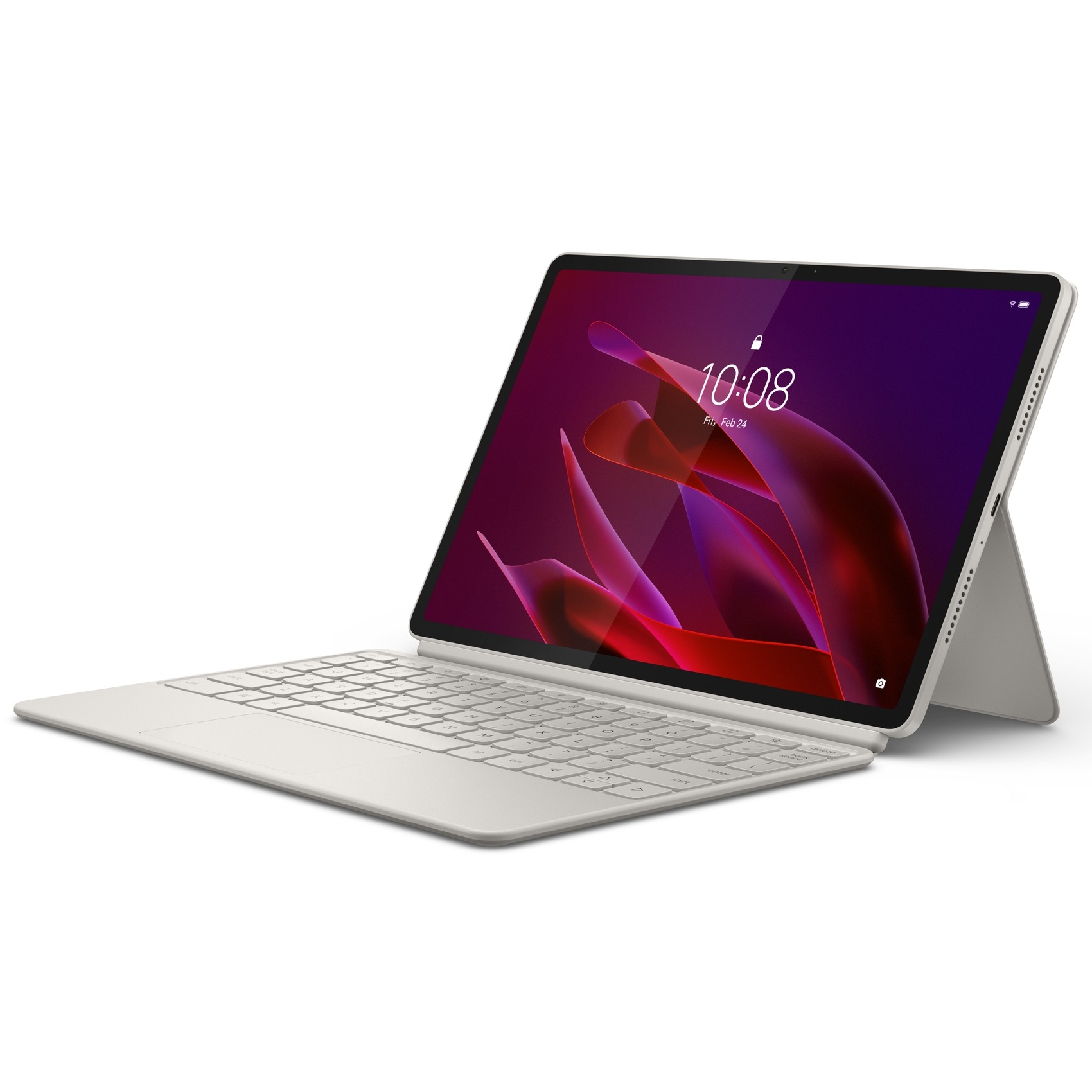 фото Планшет Lenovo Yoga Tab 12/256GB Seashell + Pen and Keyboard (ZAG60180UA)