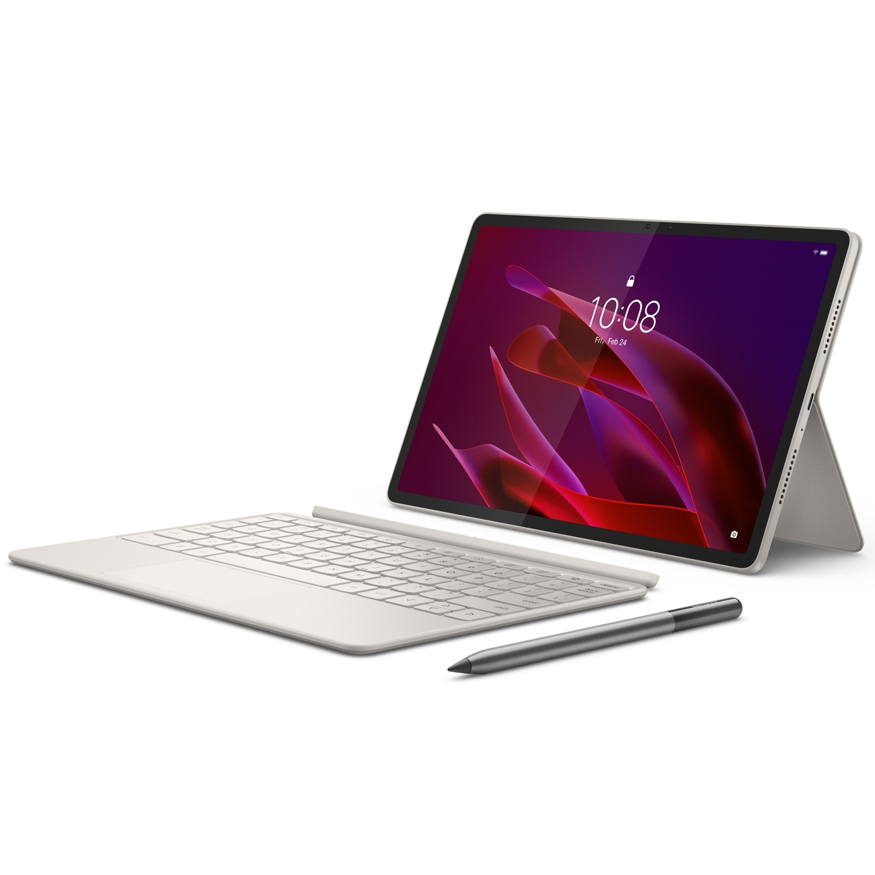 фото Планшет Lenovo Yoga Tab 12/256GB Seashell + Pen and Keyboard (ZAG60180UA)