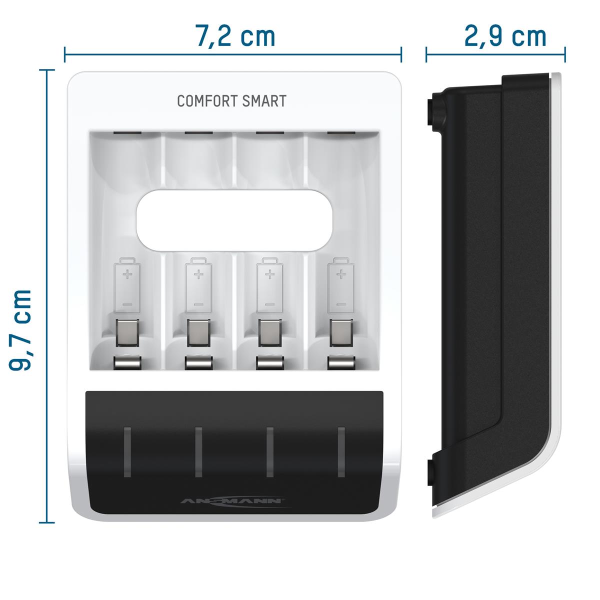 Зарядний пристрiй Ansmann Comfort Smart (1001-0092)