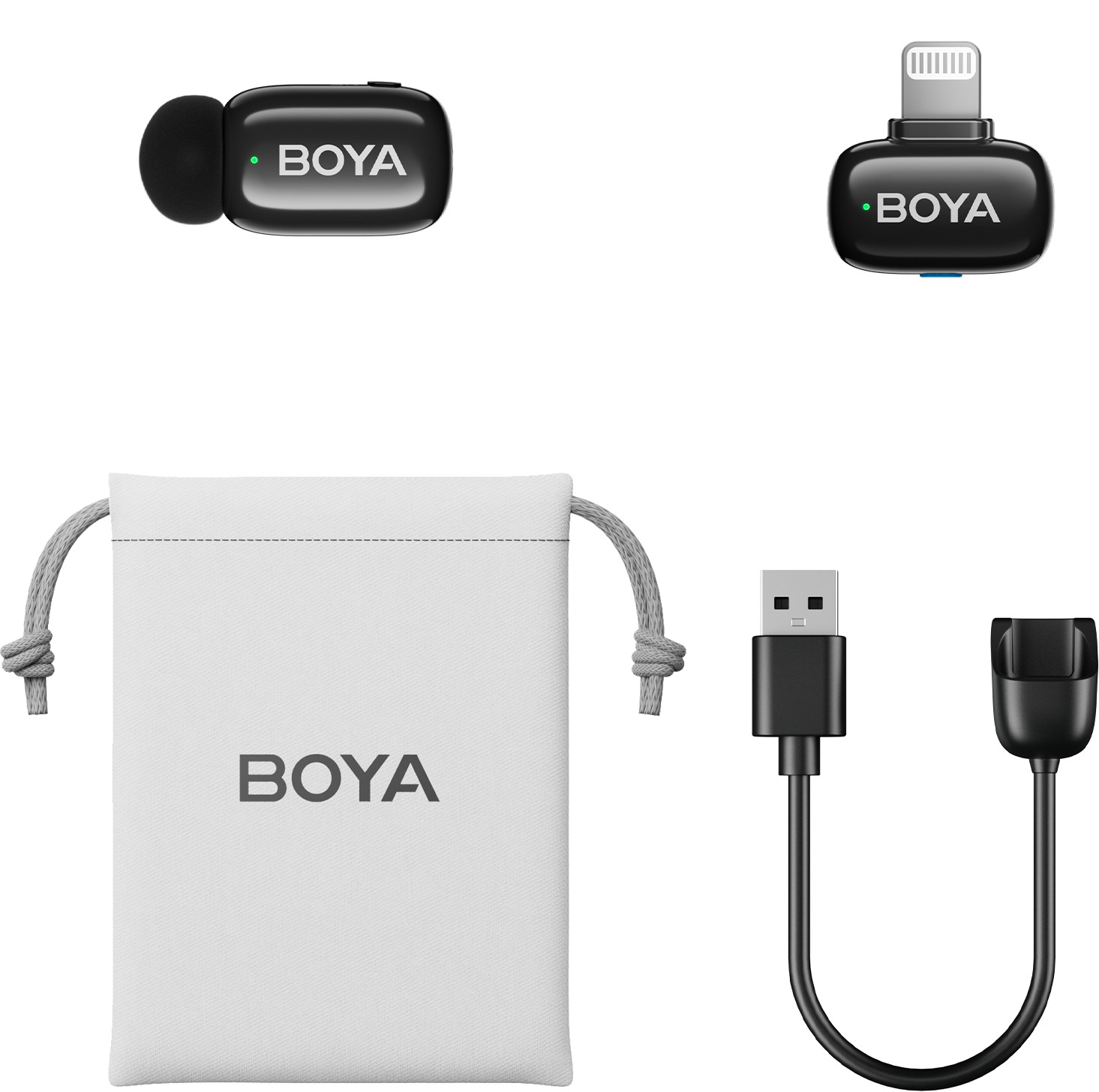 фото Микрофонная радиосистема для смартфона Boya mini Lightning 1 шт. (Mini-16)