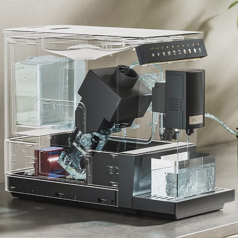 фото Кавомашина автоматична Mova Virtuoso 10 Pro Black