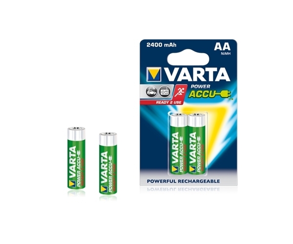 Акумулятор Varta Power Accu AA/HR06 NI-MH 2400 mAh BL 2шт