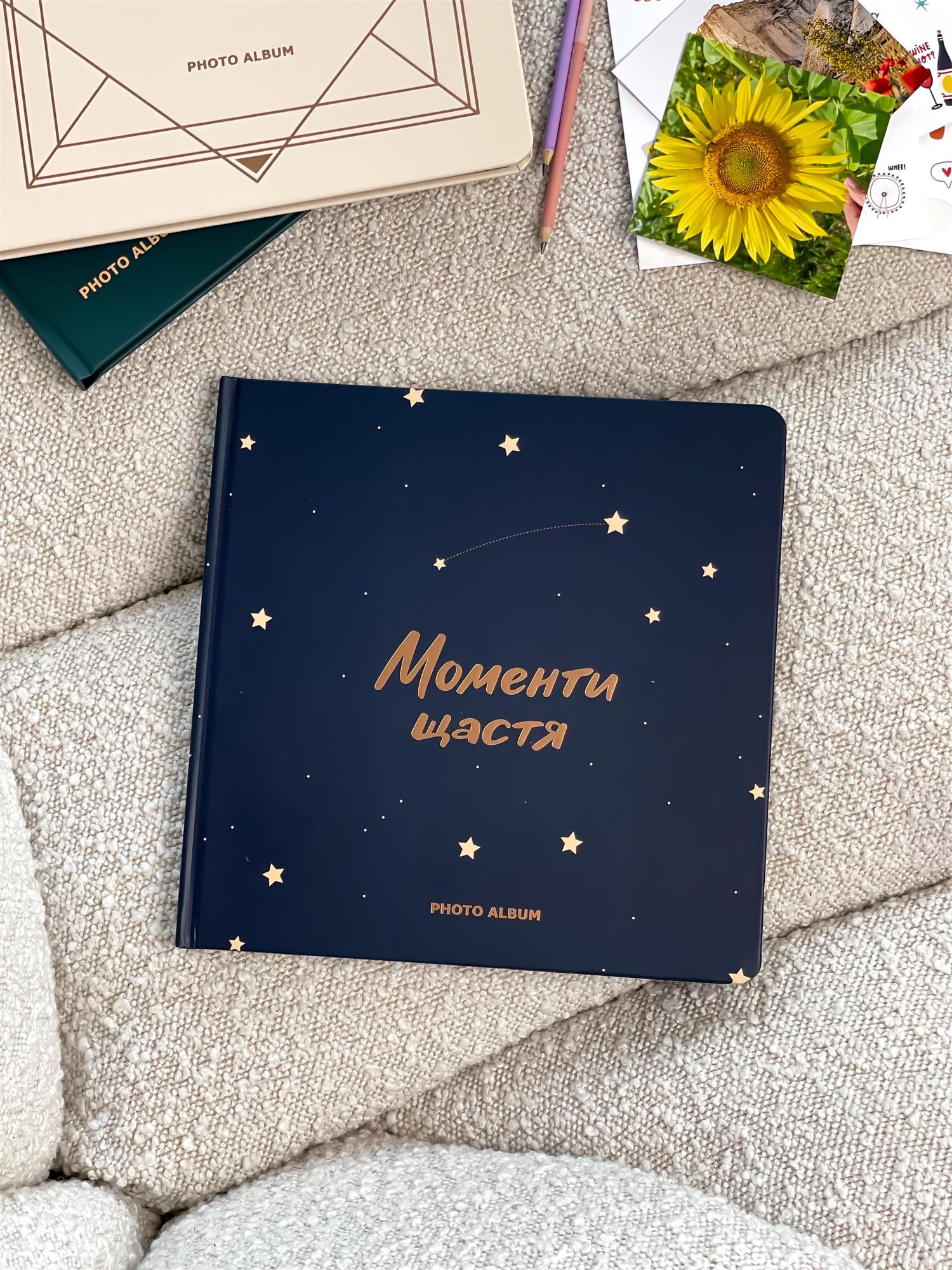 Фотоальбом Orner Моменты счастья, темно-синий (orner-1538) Фотоальбом Orner Моменты счастья, темно-синий (orner-1538)