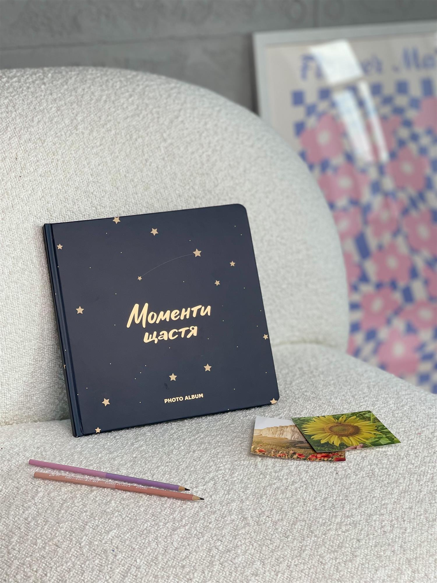 Фотоальбом Orner Моменты счастья, темно-синий (orner-1538) Фотоальбом Orner Моменты счастья, темно-синий (orner-1538)